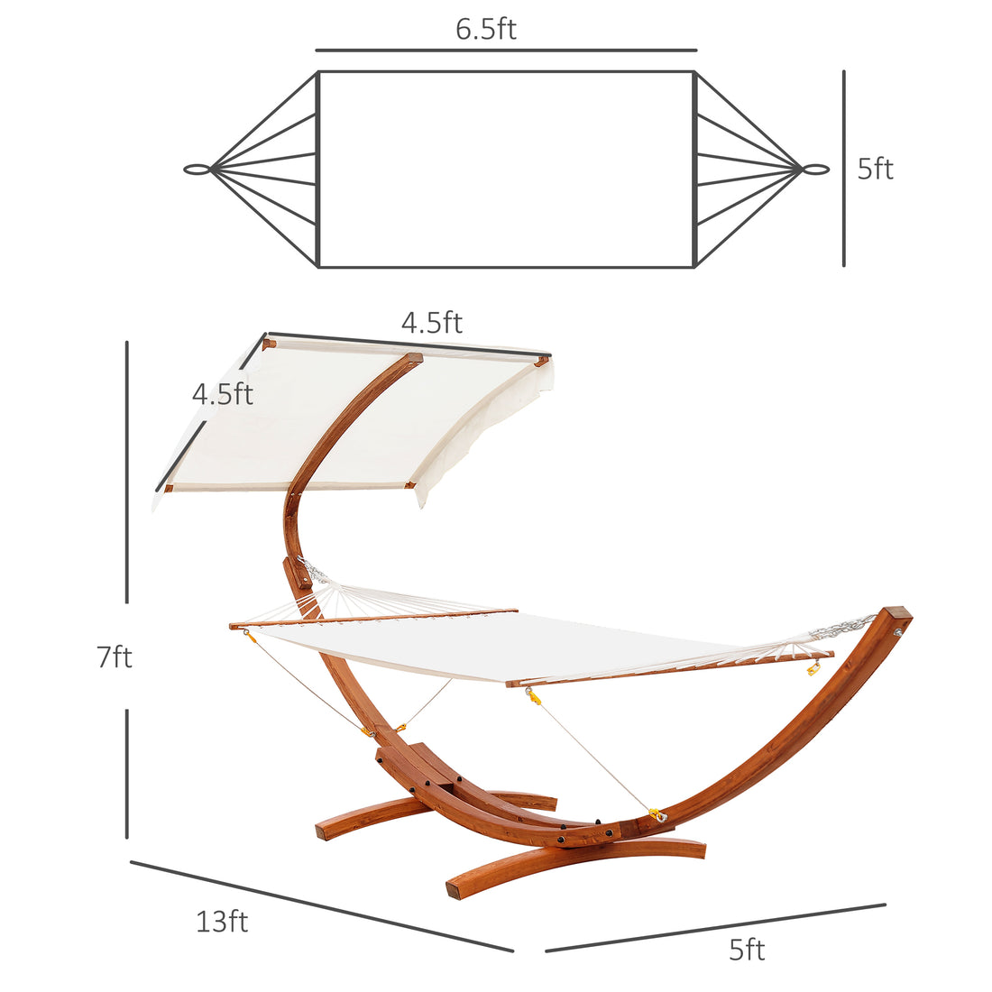Outdoor Hammock with Stand & Accessories