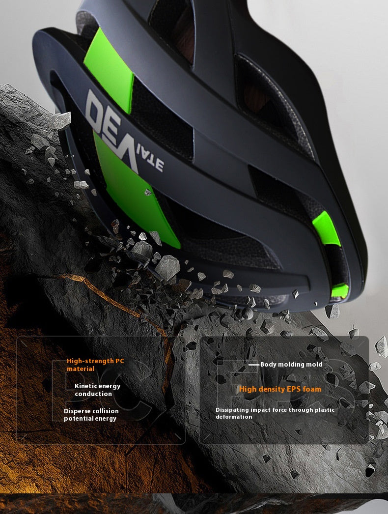 Bicycle Breathable Integrated Mountain Bike Helmet