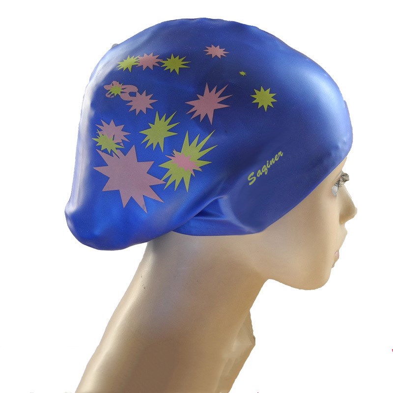 Printed Silicone Swimming Cap
