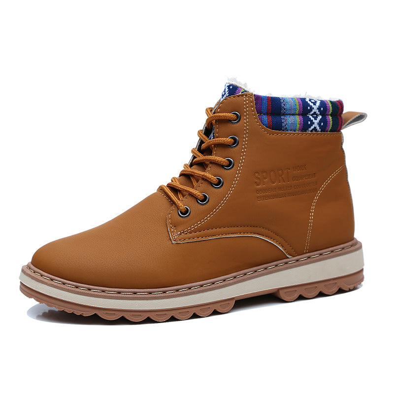 High-top cotton climbing shoes