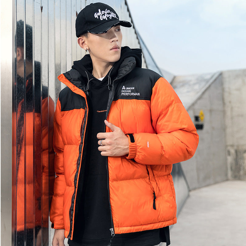 Stand-up Collar Camouflage Warm Cotton Jacket