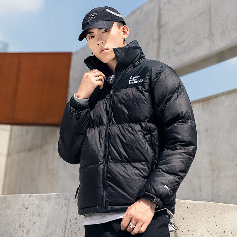 Stand-up Collar Camouflage Warm Cotton Jacket