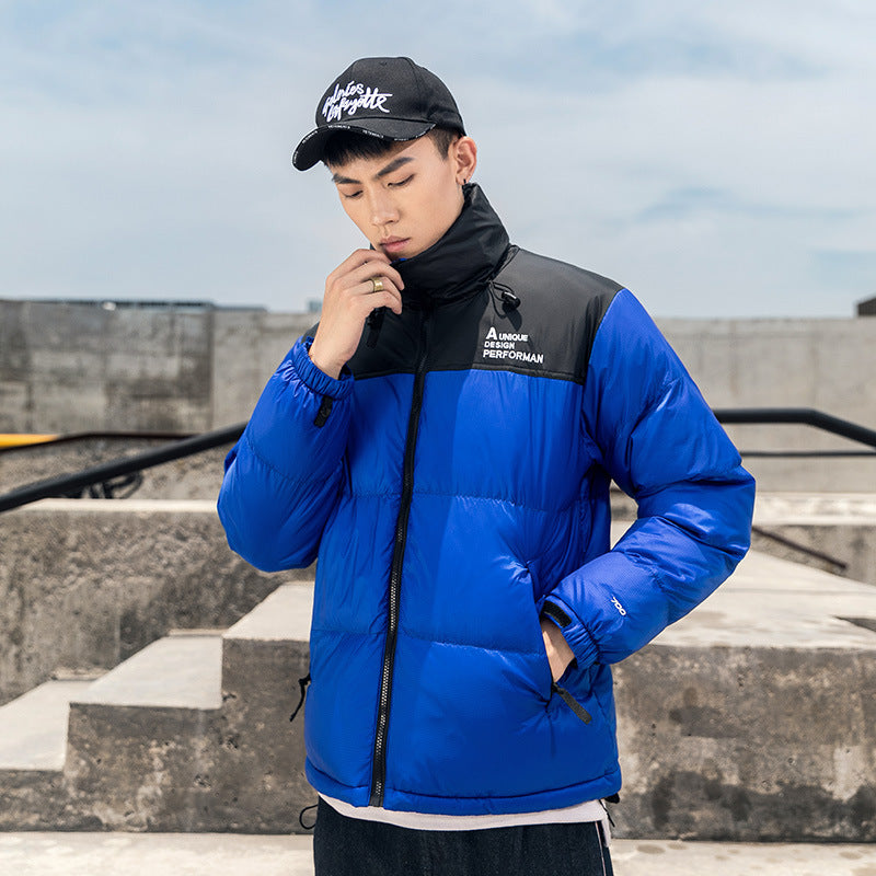 Stand-up Collar Camouflage Warm Cotton Jacket