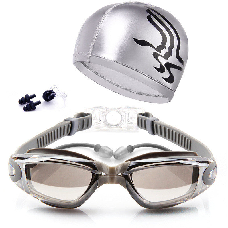 HD Waterproof Anti Fog Swimming Goggles