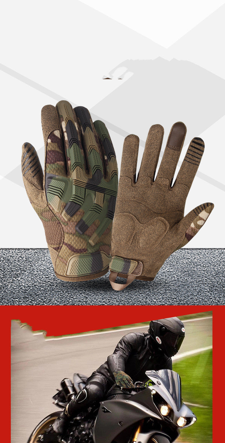 Motorcycle Riding Gloves Rock Climbing Outdoor Non-Slip Wear-Resistant Labor Protection Gloves