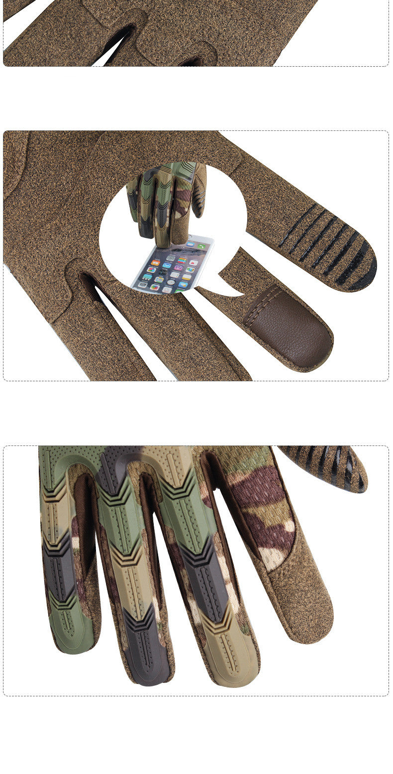 Motorcycle Riding Gloves Rock Climbing Outdoor Non-Slip Wear-Resistant Labor Protection Gloves