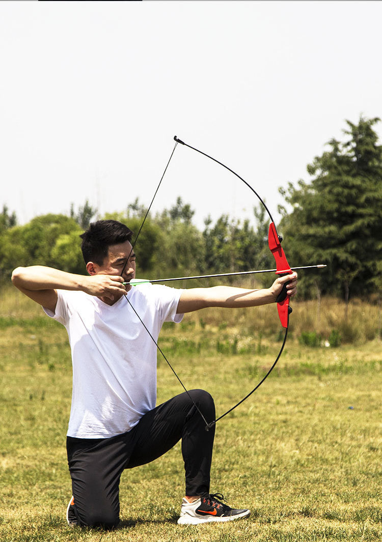 Split Straight Bow Reverse Bow And Bow Double Platform Shooting