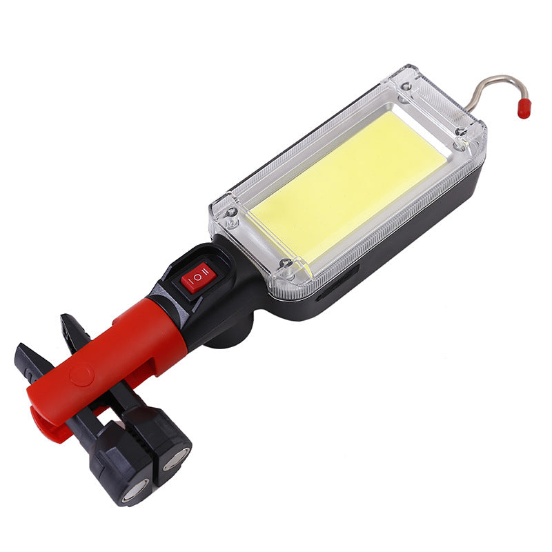 Portable Flashlight With Magnet Hook