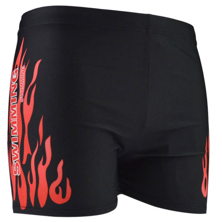 New Style Men's Flame Swimming Trunks