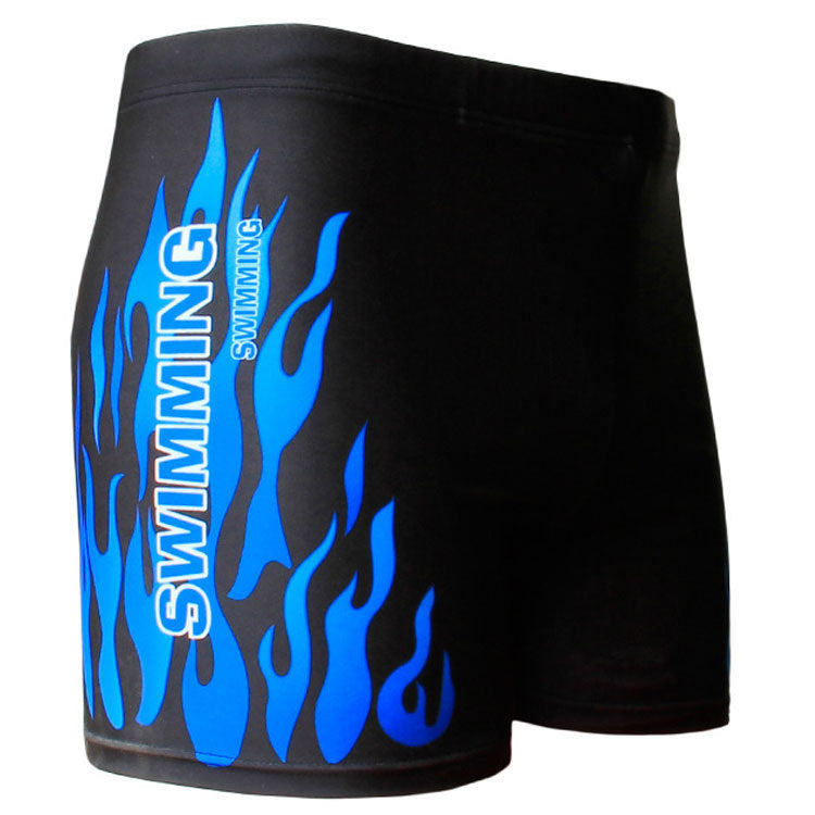 New Style Men's Flame Swimming Trunks