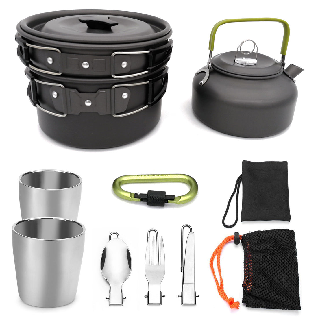 Outdoor Camping Cookware Travel Tableware Set