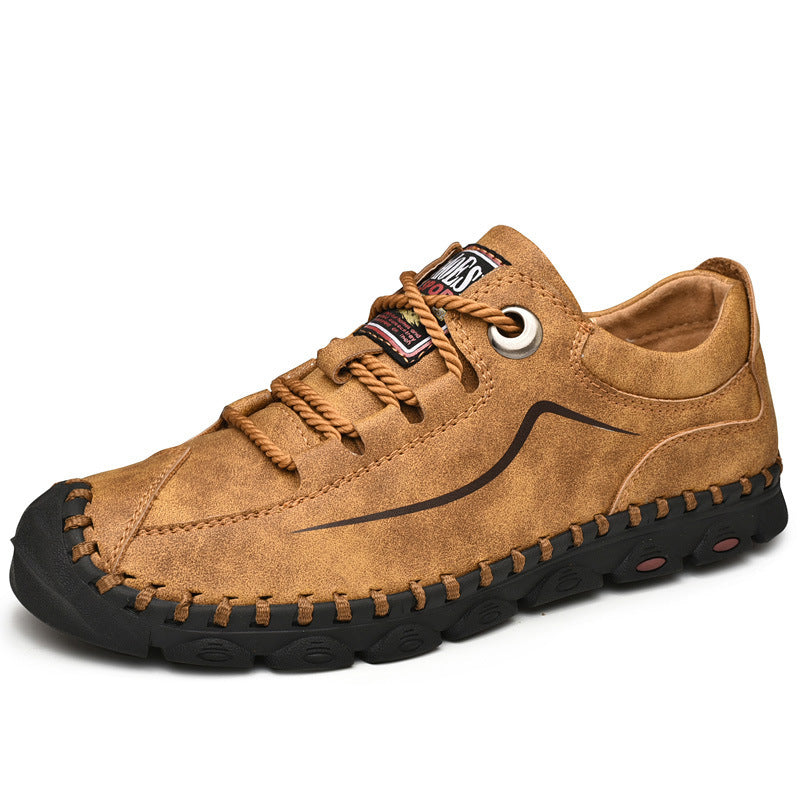 Large size hiking casual men's shoes