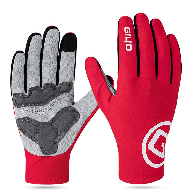 Wind Plus Velvet Long Finger Mountain Gloves