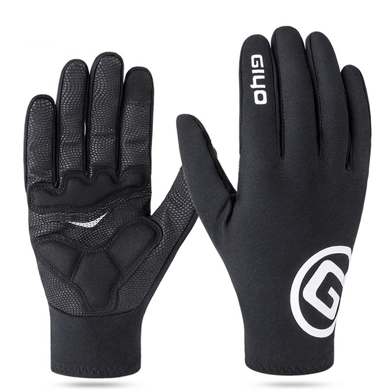 Wind Plus Velvet Long Finger Mountain Gloves