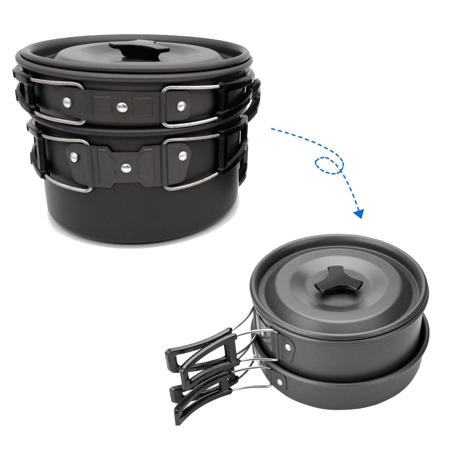 Outdoor Camping Cookware Travel Tableware Set