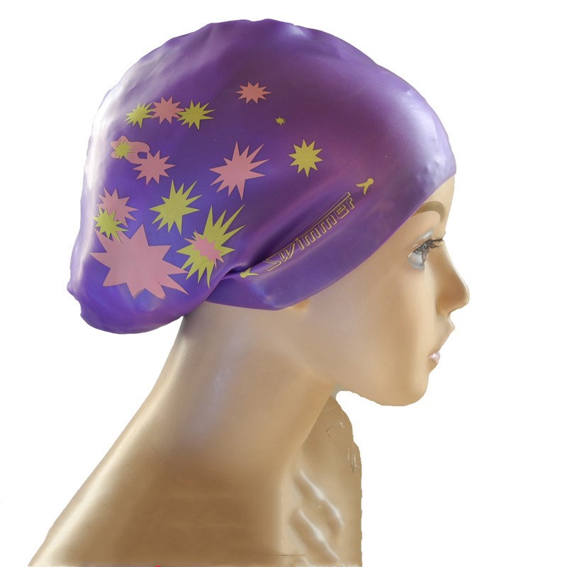 Printed Silicone Swimming Cap