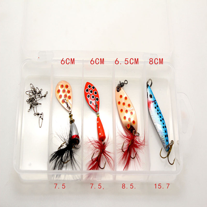 Luya Bait Counterweight Lead Three Book Hook Sequin Lead Fish Hook