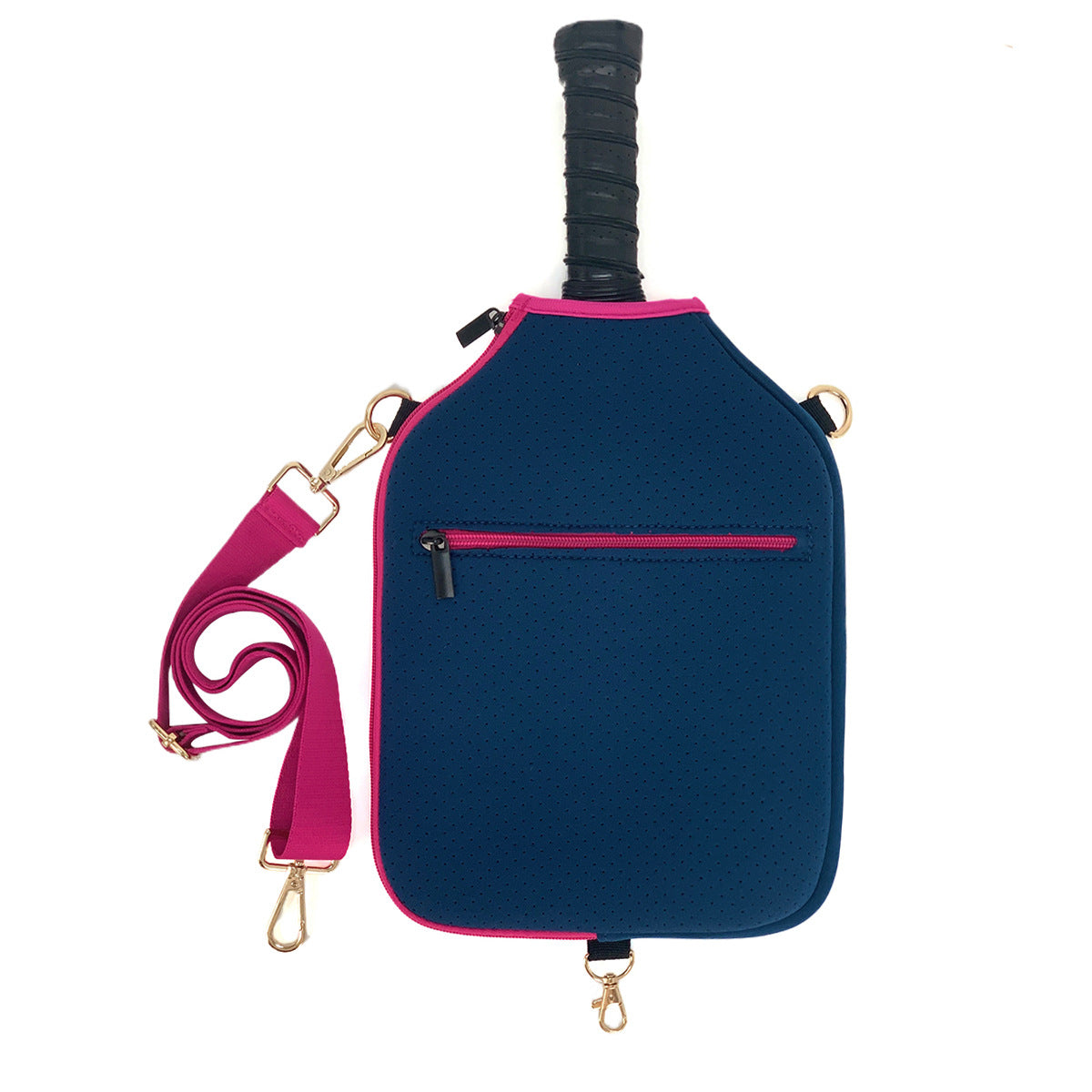 Diving-material Strap With Hook Single-shoulder Crossbody Pickleball Racket Bag