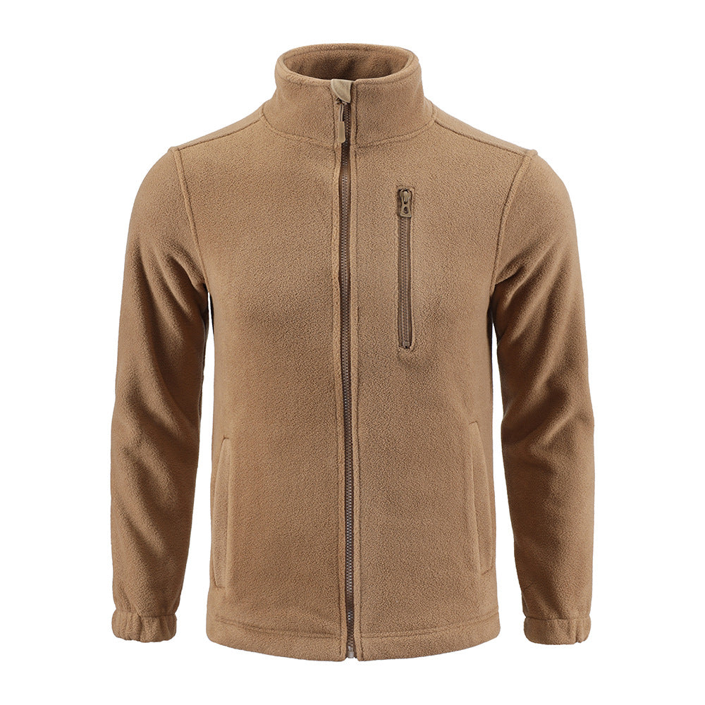 Camouflage Fleece Double-sided Polar Fleece Jacket