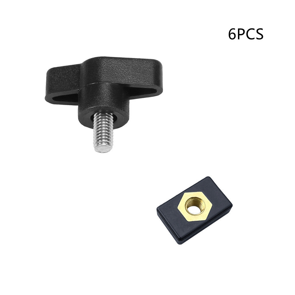 Stainless Steel Kayak Screw Nut Guide Rail Slide Rail Installation