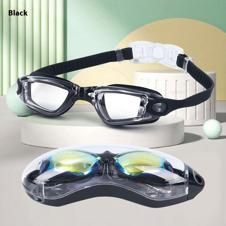 Children's Large Frame Anti-fog Swimming Goggles