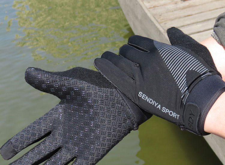 Full Finger Touch Screen Climbing Gloves