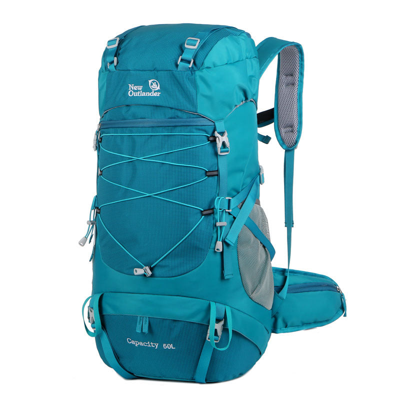 Outdoor Mountaineering Bag 50L Large Capacity Backpack