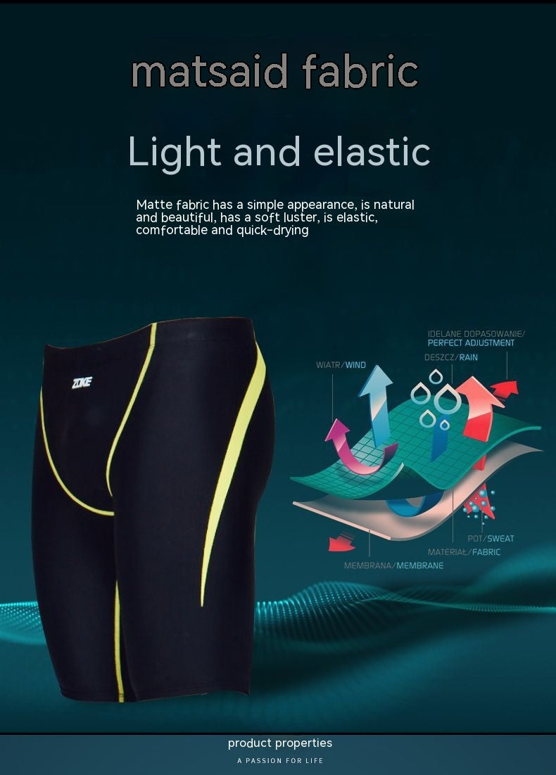 Men's Professional Swimming Trunks