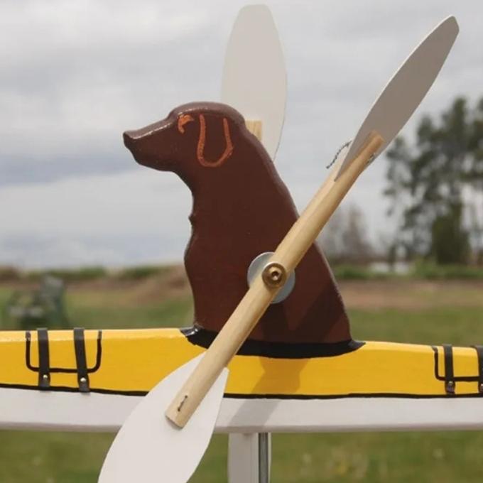 The Labrador Retriever And Kayak Carousel