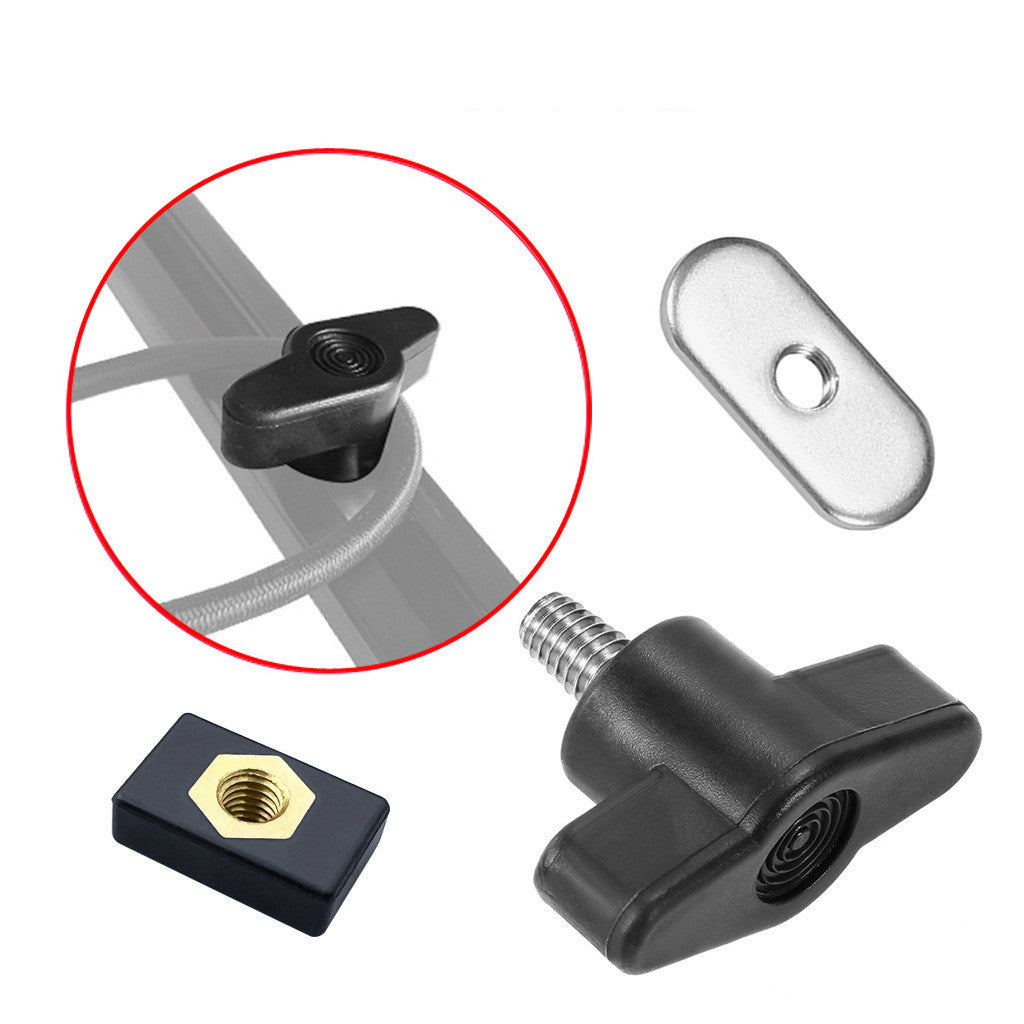 Stainless Steel Kayak Screw Nut Guide Rail Slide Rail Installation