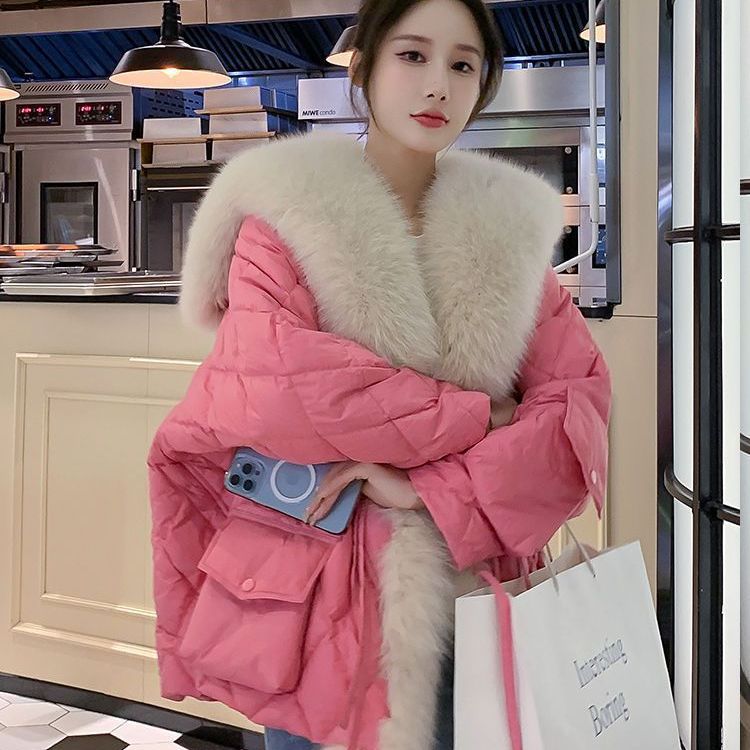 Fashion Cotton-padded Jacket Women's Mid-length