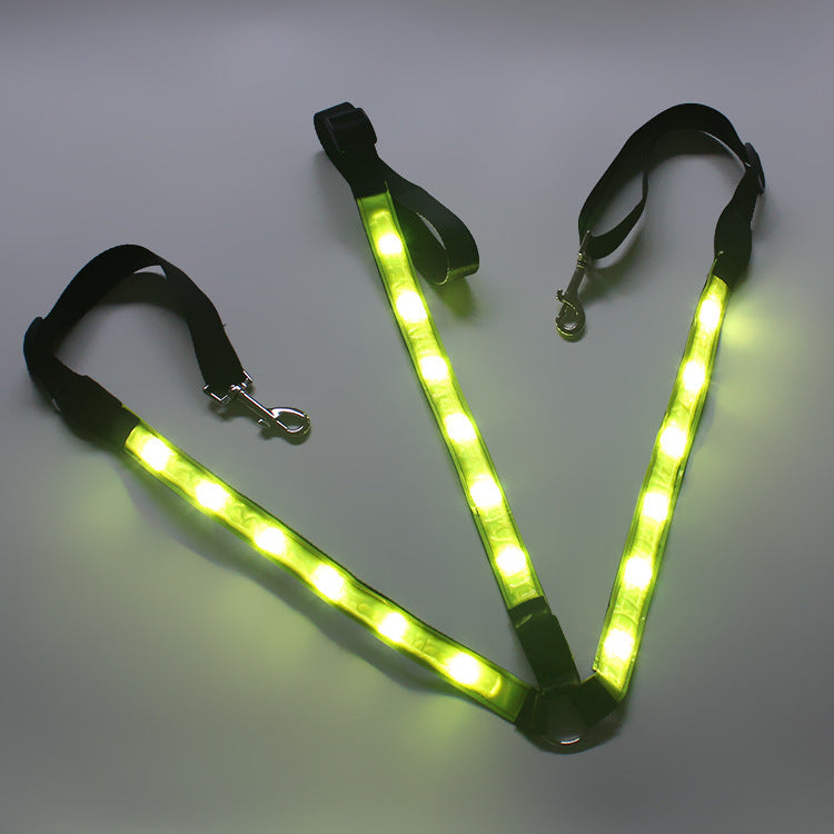 LED Cinch Cool Horse Harness Equipment Luminous Chest Strap