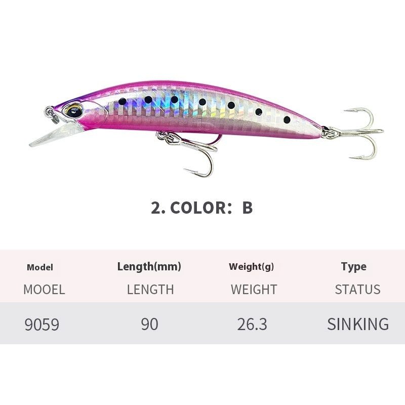 Lure Tossing Submerged Sea Fishing Bait