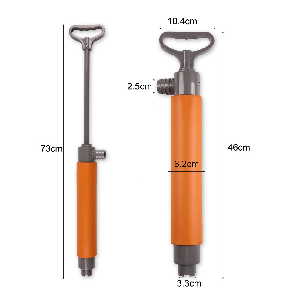 Manual Water Pump For Drainage In The Kayak Cabin