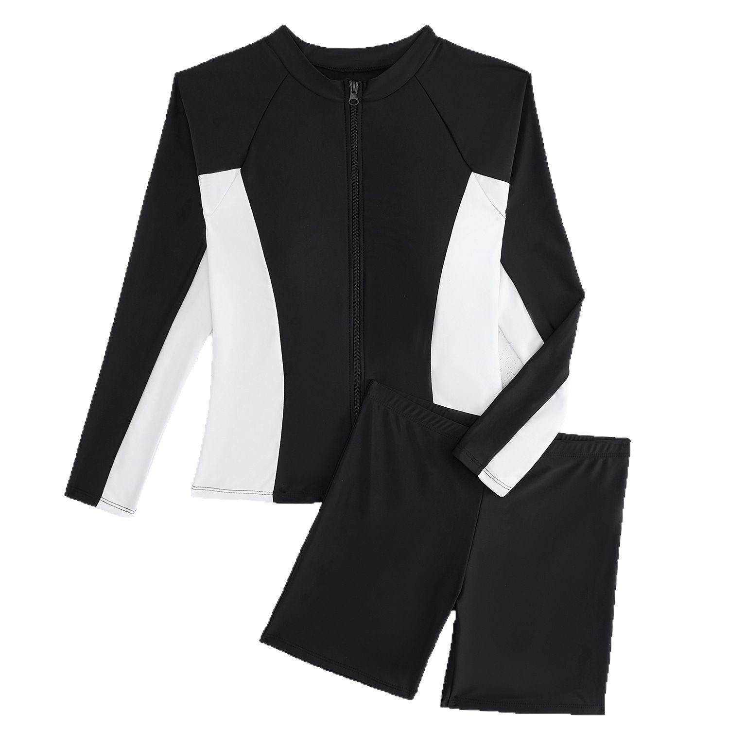 Sports Beach Snorkeling Surfing Wetsuit Ladies Two-piece Set