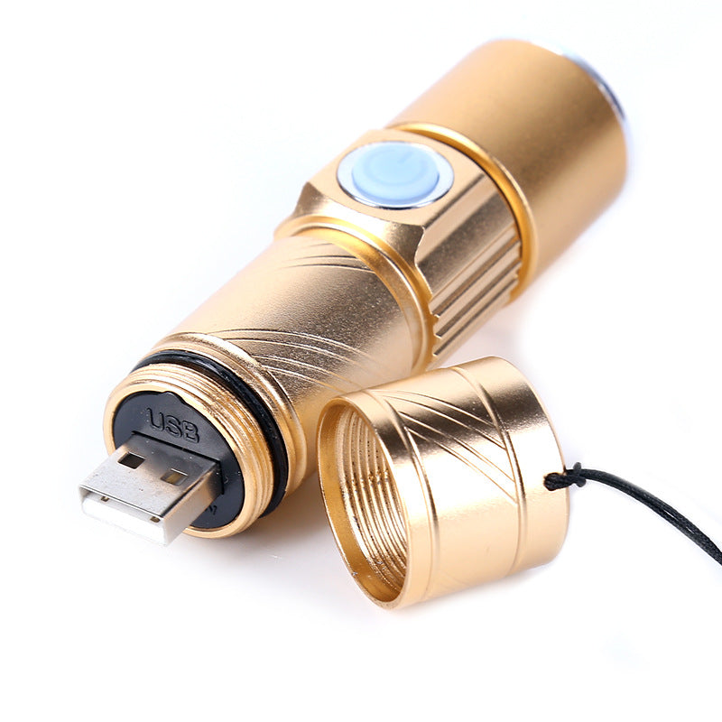 LED attack head strong flashlight