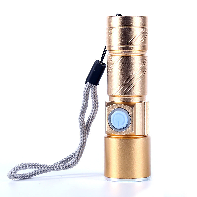 LED attack head strong flashlight