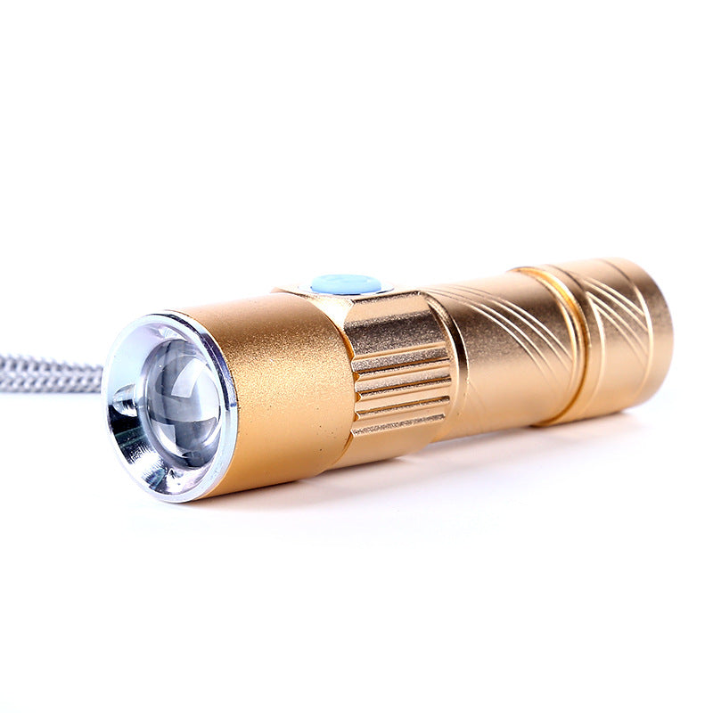 LED attack head strong flashlight