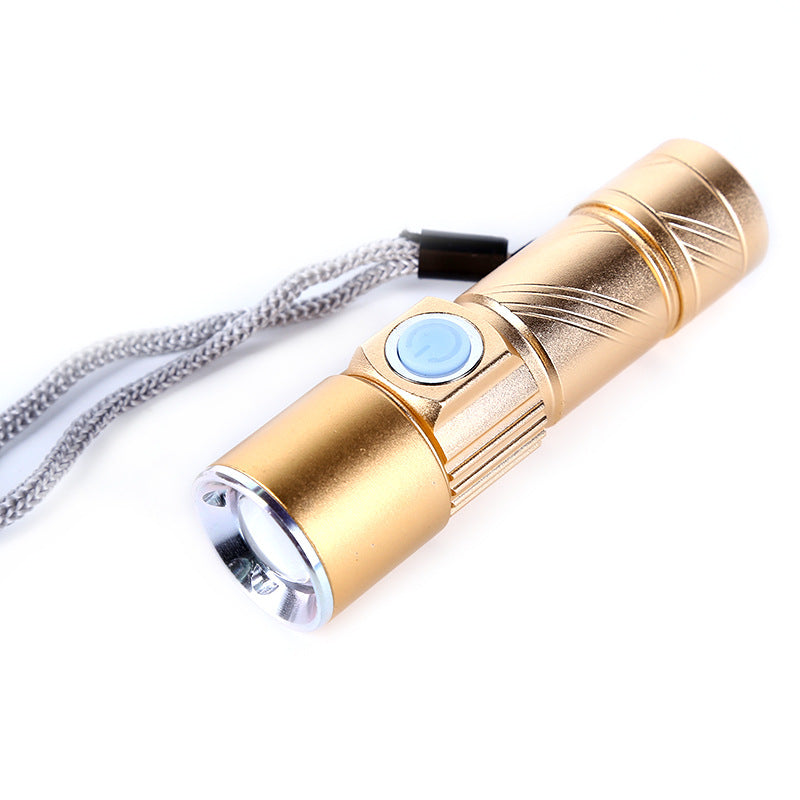 LED attack head strong flashlight