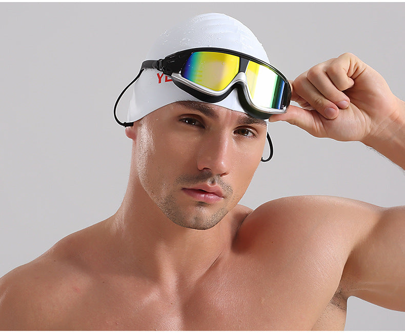 HD waterproof swimming goggles