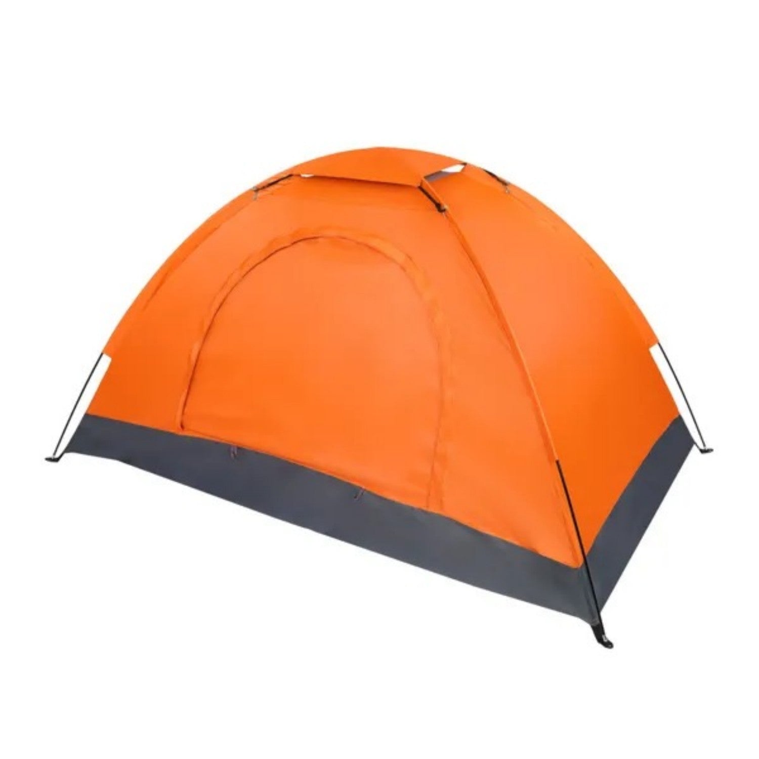 1-Person Waterproof Camping Dome Tent Automatic  Up Quick Shelter Outdoor Hiking Orange