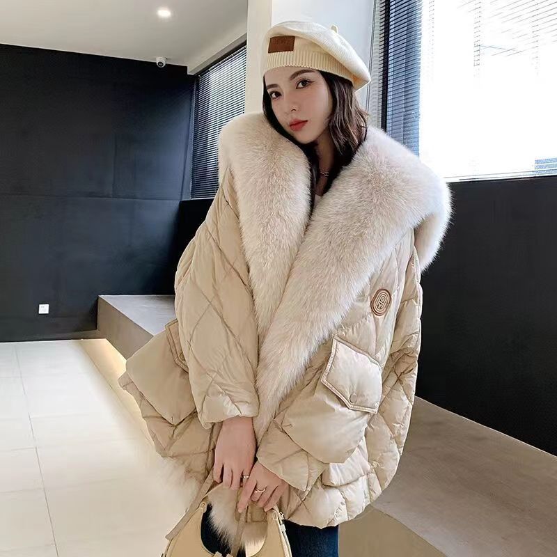 Fashion Cotton-padded Jacket Women's Mid-length