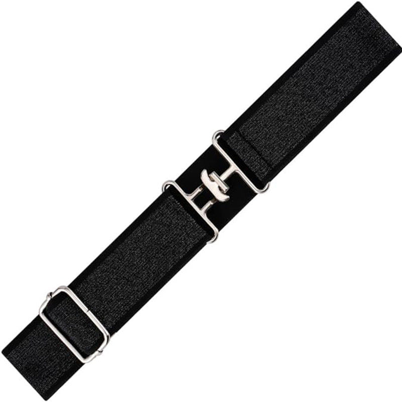 Elastic Shark Buckle Equestrian Elastic Elastic Belt