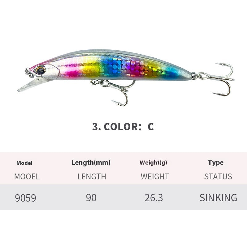 Lure Tossing Submerged Sea Fishing Bait