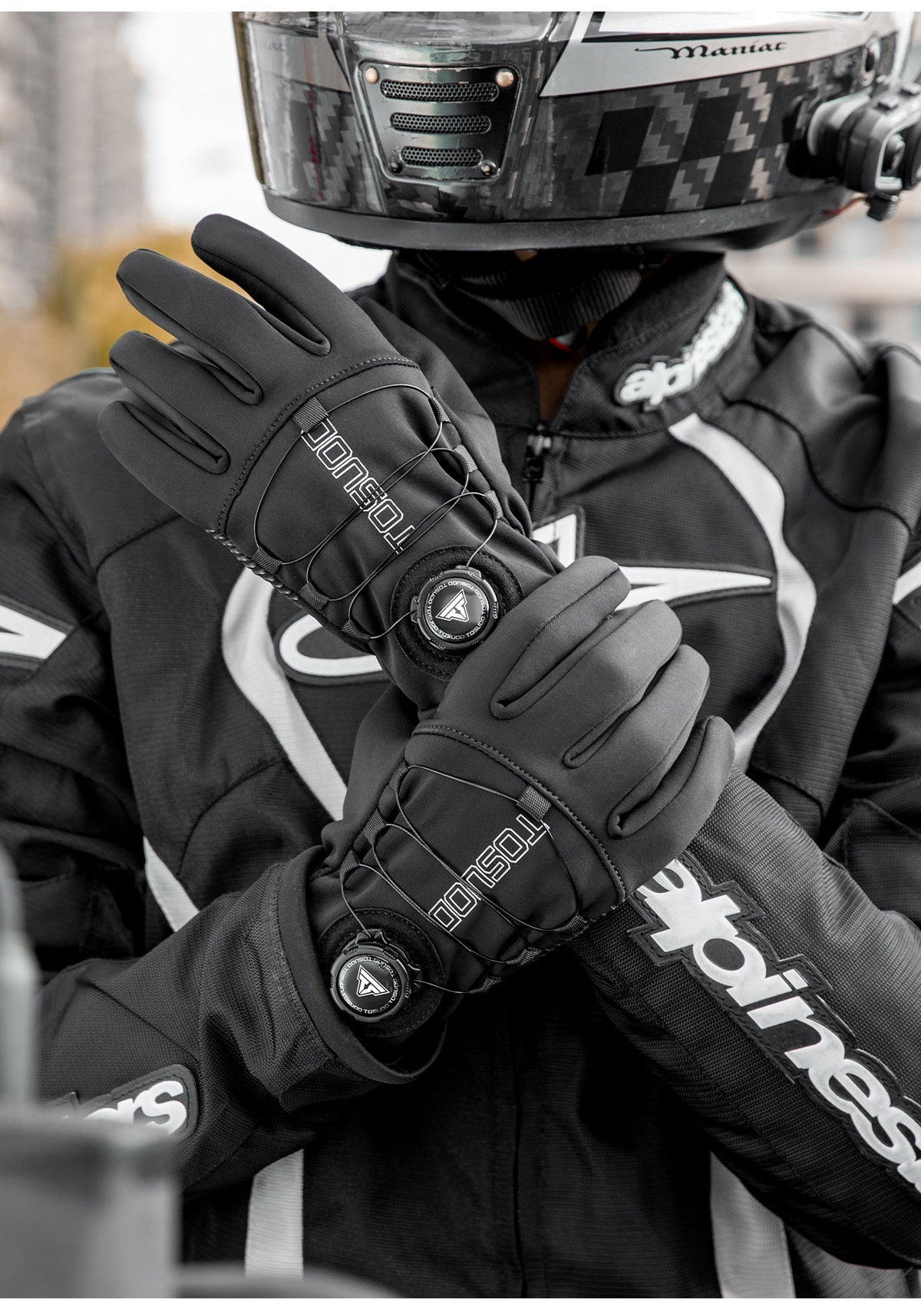 Warm And Windproof Mountain Riding Gloves