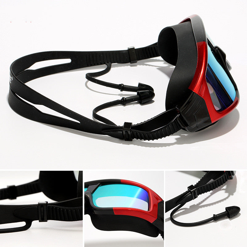 HD waterproof swimming goggles