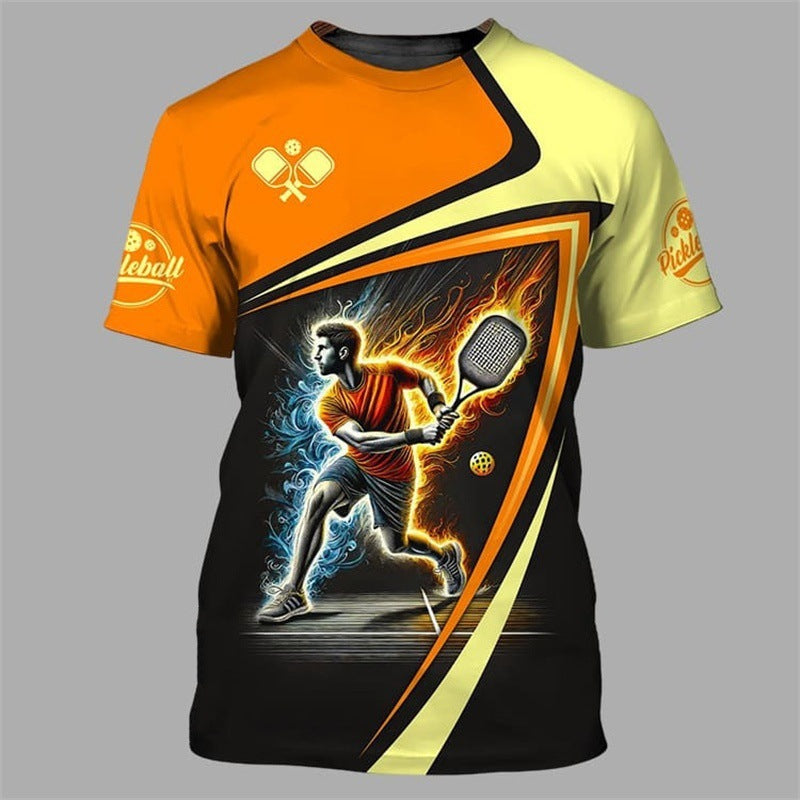 Mens Fashionable Pickleball T-Shirt