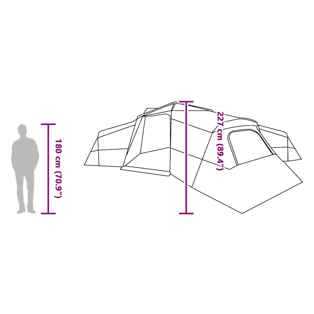 Family Tent 833 x Polyester   Family Tent 833