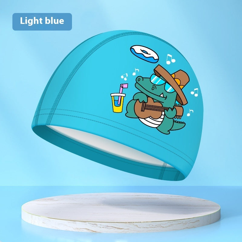 Children's Waterproof Swimming Cap
