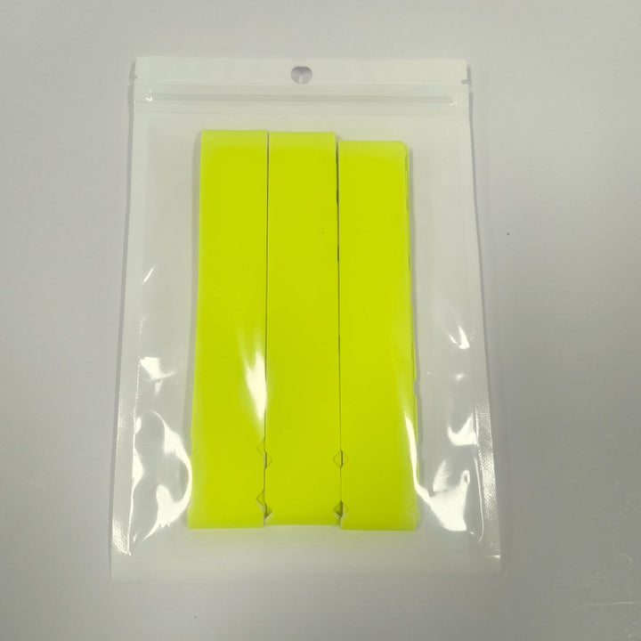 A Pack Of Three Pickleball Racket Frame Protectors Also Known As Edge Guards